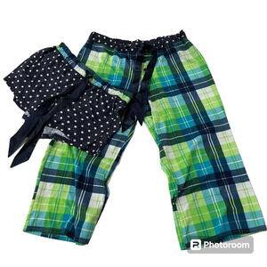 Justice sleeping cropped pants and shorts Size 16/18